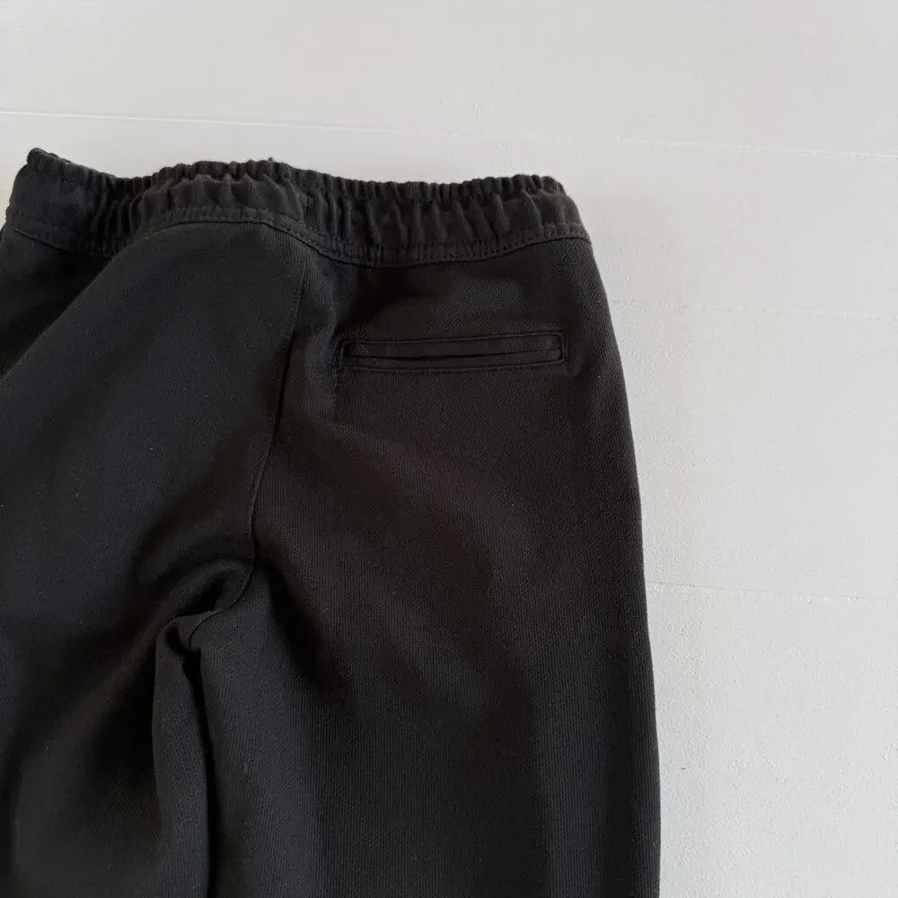 Wonder Nation Boys Jogger Pants Size S (6-7) Black Drawstring School Pants